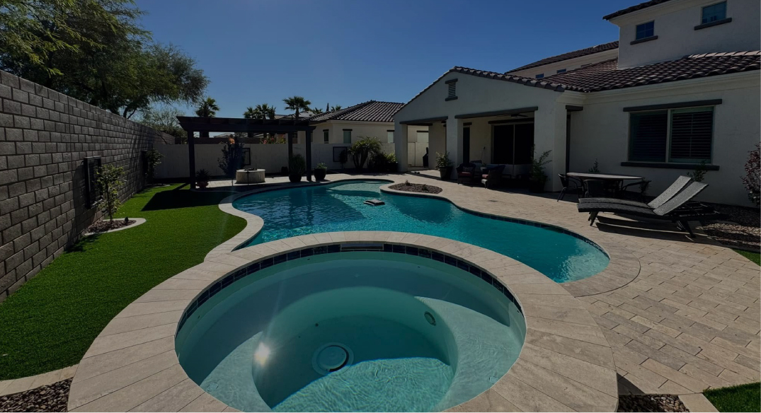 Free-form pool designs